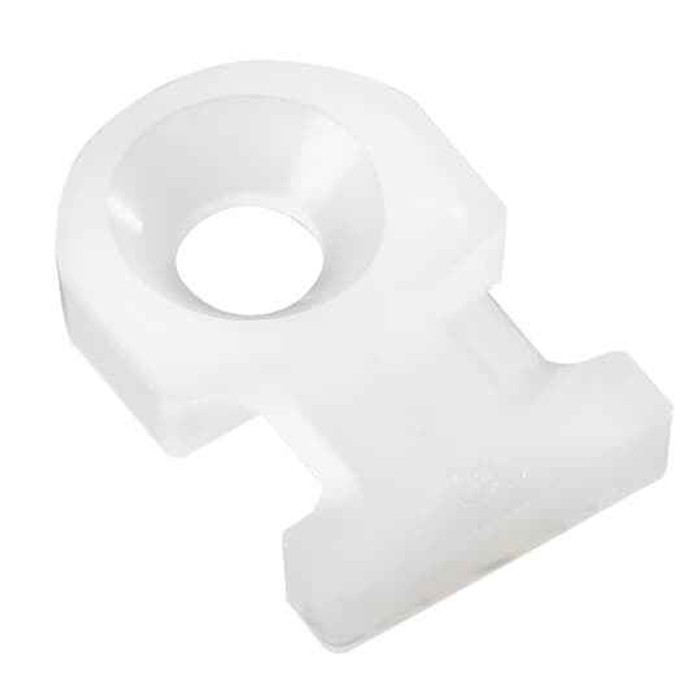 Ty-Rap TC814-TB MINI MTG BASE .8X.4IN NAT NY SCREW