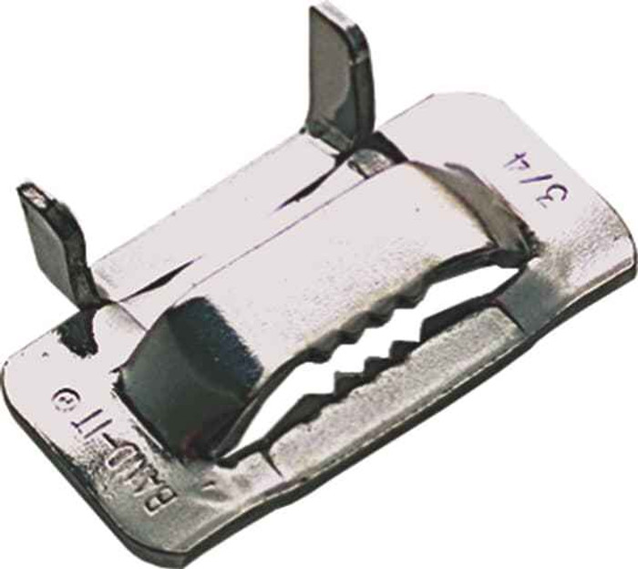 Ty-Rap BK-201-500-100 STAINLESS STEEL BUCKLES 1/2'-100PCS