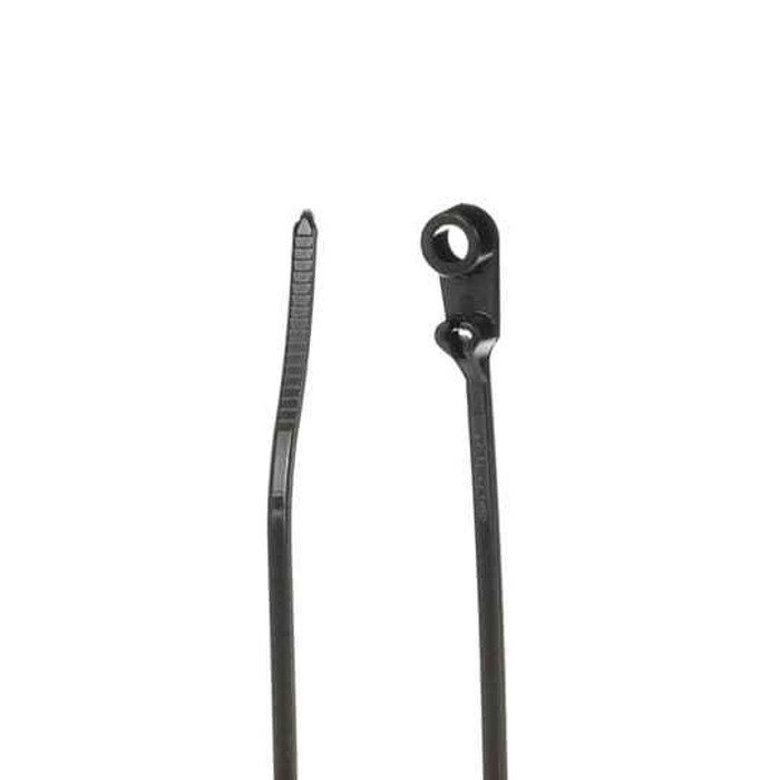 Ty-Rap TY33MX CABLE TIE 18LB 4IN BLK NYL MTG HOLE
