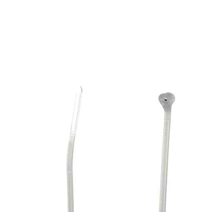 Ty-Rap TY23M-100 CABLE TIE 18LB 8 NAT NYLON 2-PC BU