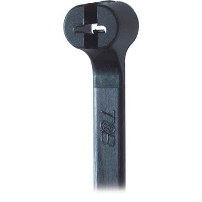 Ty-Rap WE-TY23MX CABLE TIE 18LB 4IN UV BLK 2-PC BULK