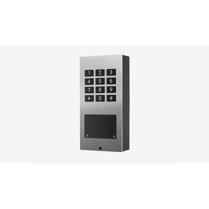 DoorBird 423872028 A1121 Surface Mount IP Access Control Device with Keypad, RFID Reader, and Wiegand Interface