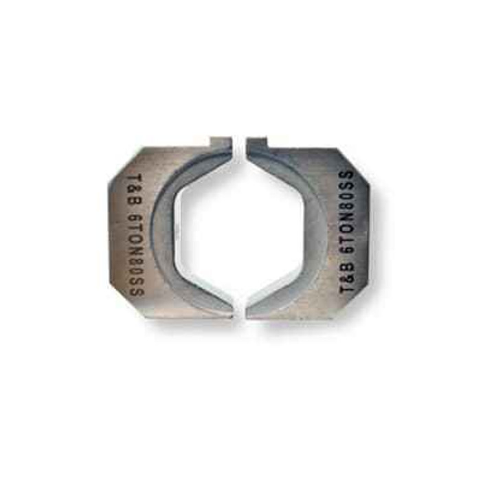 Blackburn 6TON80SS 6TON SS,BLANK HEX DIE W/DIE CDE 80H