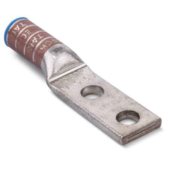 Blackburn ATL6002 600 AL TP COMP LUG 2HL 1/2IN BLK