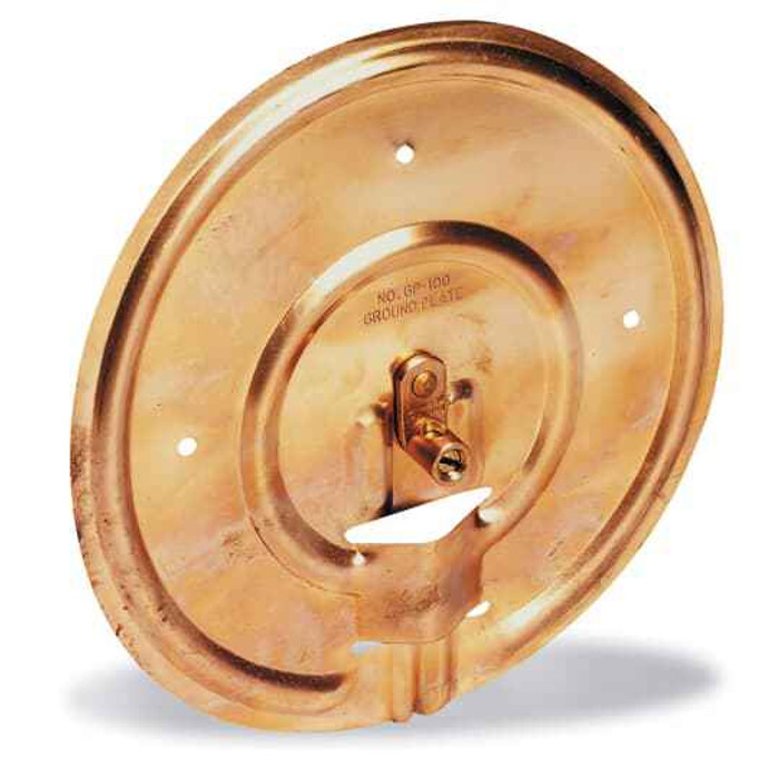 Blackburn GP1108 GROUNDPLATE CU POLE 6SLD 8FTCOND