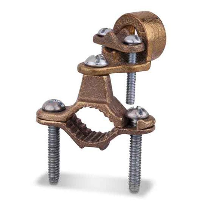 Blackburn JP12BS BRZ GND CLAMP 1/2IN CONDUIT W/SCREW