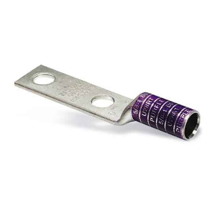 Blackburn LCN350 CU TP 2HL LUG LONG BRL 350 1/2B RED