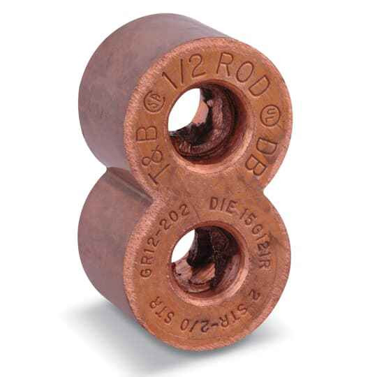 Blackburn GR58-40250 FIG 8 CONN 5/8IN GRD ROD 24/0-250