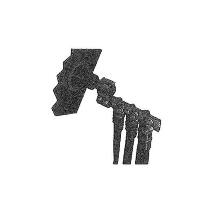Blackburn TSL6SE10 THRD STUD TRANS CONN 6POS 12-500