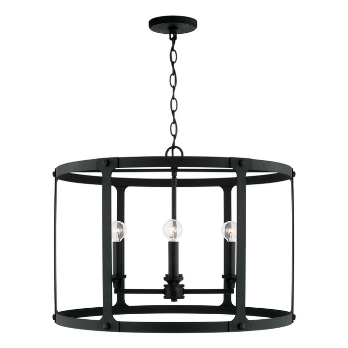 Capital Lighting CAP-344941 Brennen Urban / Industrial 4-Light Pendant