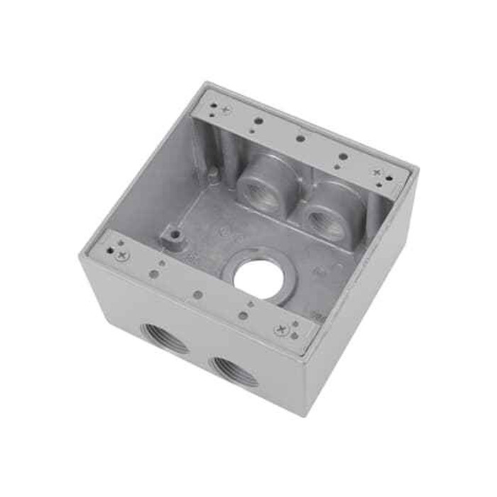 Red Dot 2IHD7S2-3 2G WP BOX,7-HOLE,2 SIDE,1 IN HUBS