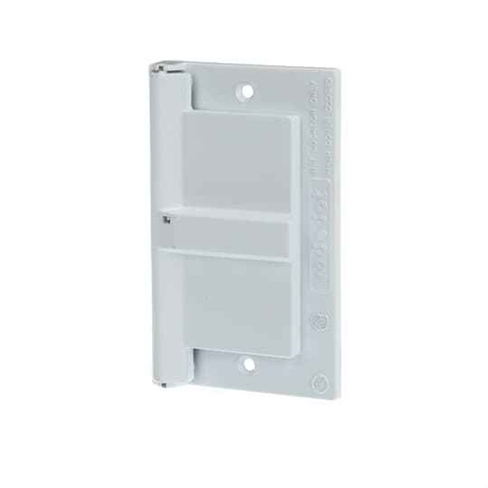 Red Dot S305WHE GFCI RECPT COVER HORIZONTAL WHITE
