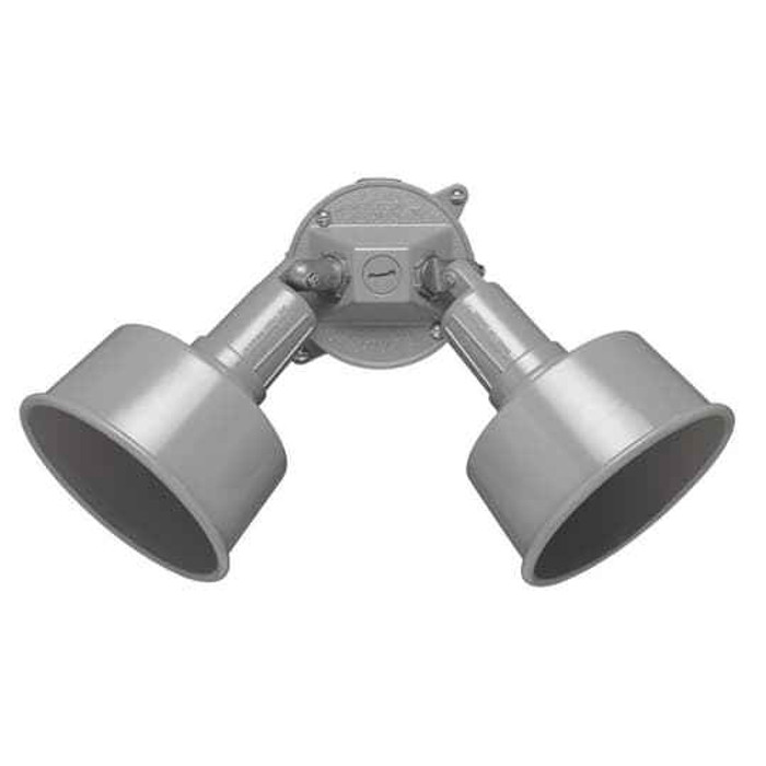 Red Dot B228E-R 2 LAMP RND BOX KIT SILVER CONTEMP