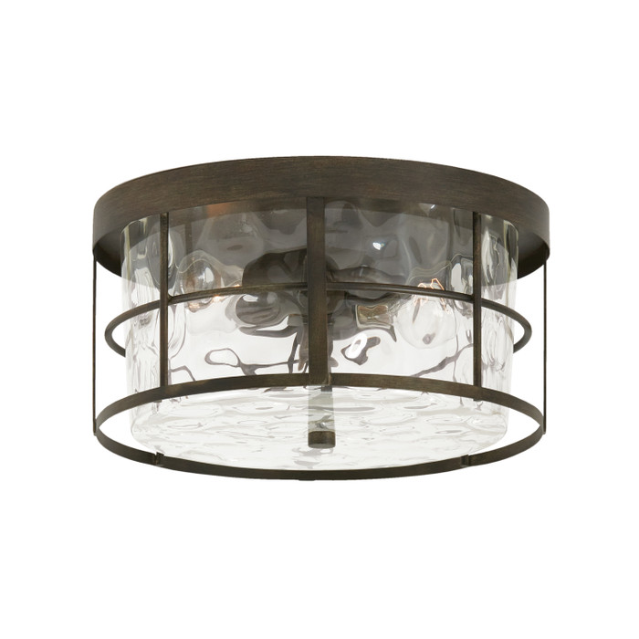 Capital Lighting CAP-225021 Bristol Urban / Industrial 2-Light Flush Mount