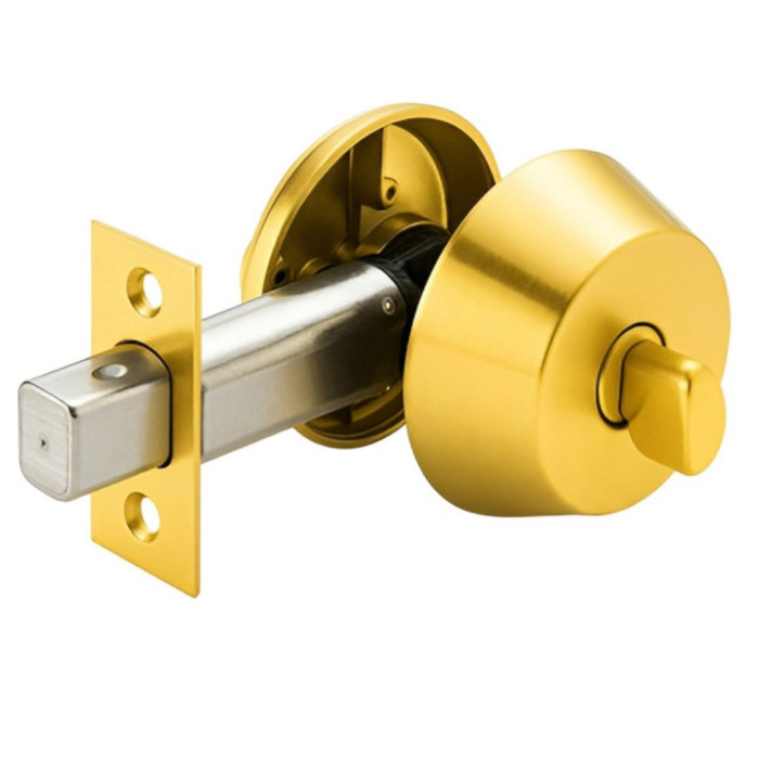 Marks USA 130S Deadbolt Classroom, Marks C Keyway, 6 Pin, Keyed Different, 2-3/4in Backset, Grade 1