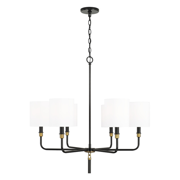 Capital Lighting CAP-441961 Beckham Modern 6-Light Chandelier