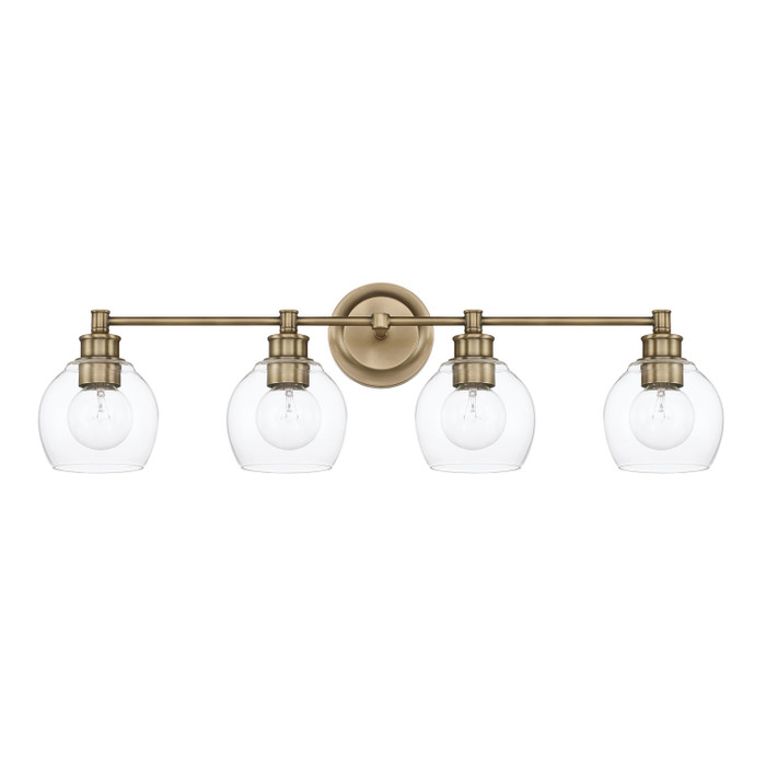 Capital Lighting CAP-121141 Mid Century Modern 4-Light Vanity