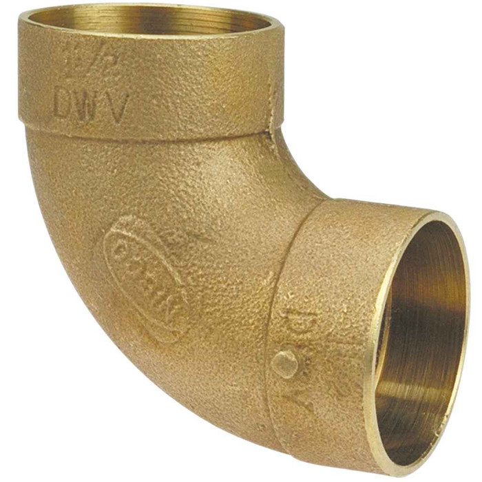 Nibco 807 DWV 90-Degree Elbow C x C - Cast