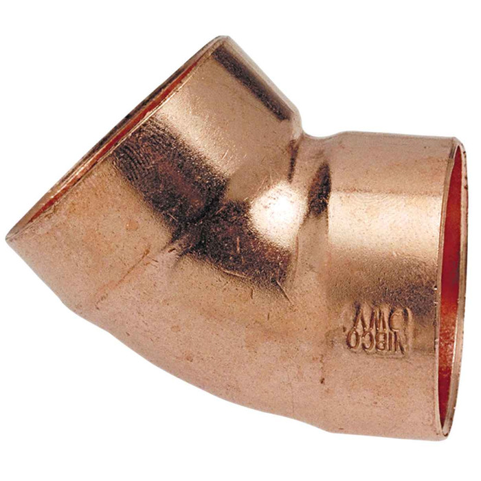 Nibco 906 DWV 45-Degree Elbow C x C - Wrot