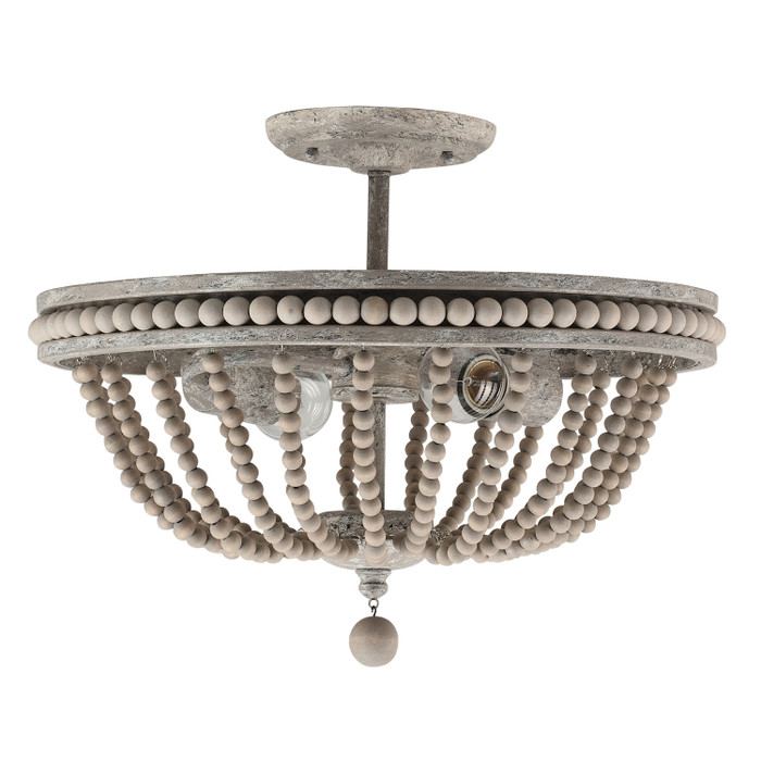 Capital Lighting CAP-229521 Kayla Transitional 2-Light Semi Flush