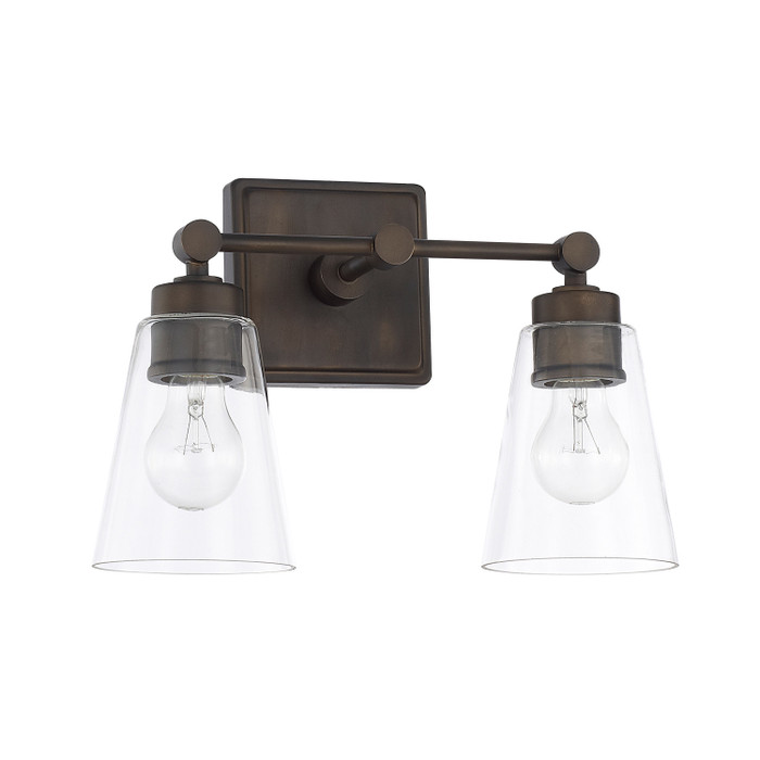 Capital Lighting CAP-121821 Rory Urban / Industrial 2-Light Vanity