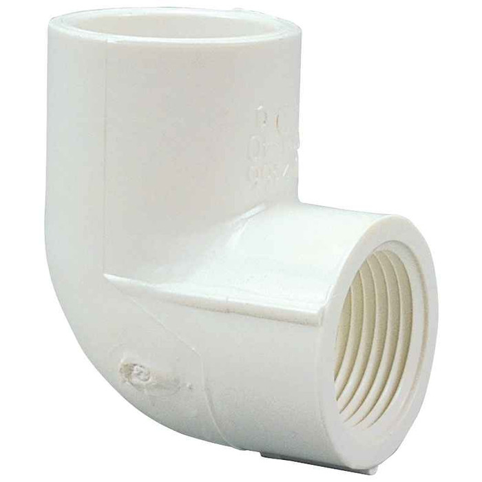 Nibco 4607-3 90-Degree Elbow Slip x FIPT - PVC Schedule 40 Nibco 4607-3 90-Degree Elbow Slip x FIPT - PVC Schedule 40