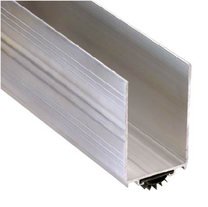Pemko 221 Door Shoe With Vinyl Insert 48in Aluminum