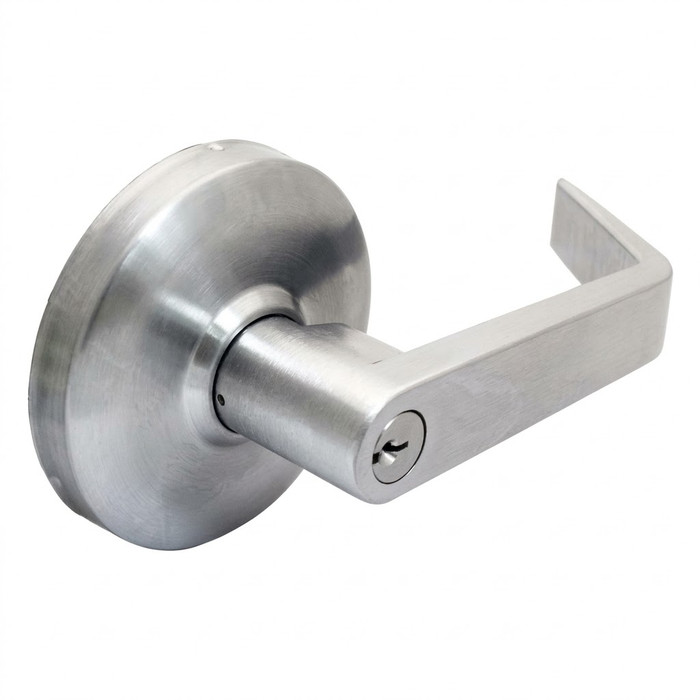 Cal Royal - Clutch Entrance Lever Trim, 6-Pin Schlage C Keyway KD, Grade 2