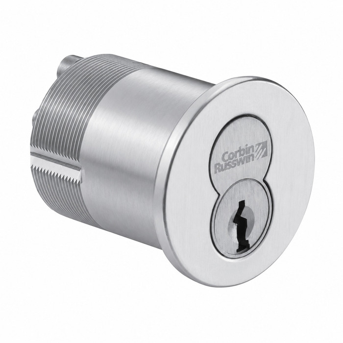 Corbin Russwin 1080 Series Mortise Cylinder, 1-1/4" LFIC Mortise Cylinder, 6-Pin, Schlage L9000 Mortise Locks, A02 Straight Cam