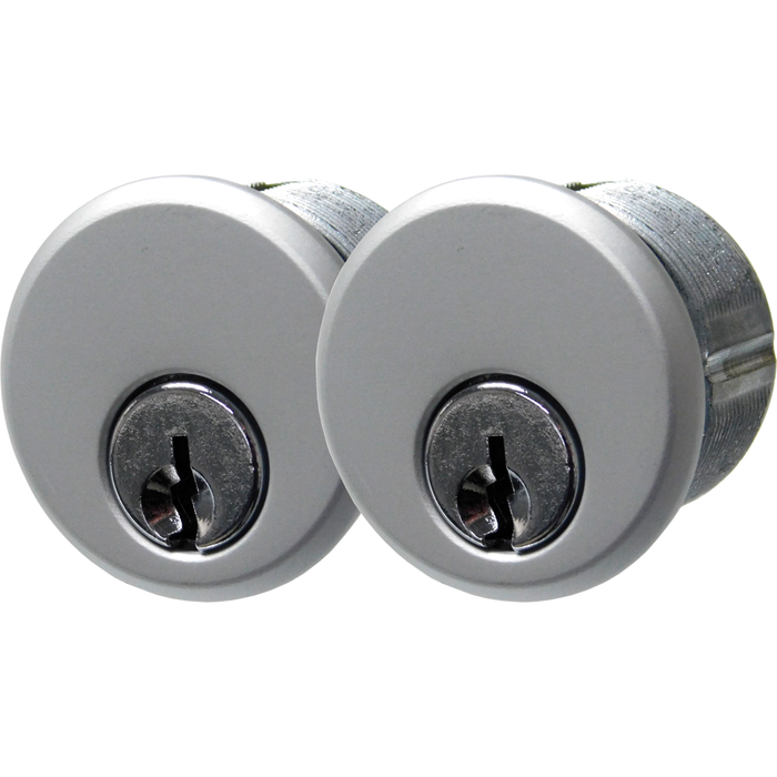 Calibre Door Closers CL1000-KA2 Pair of Mortise Cylinders, 6-Pin Schlage C, Keyed Alike in Pairs