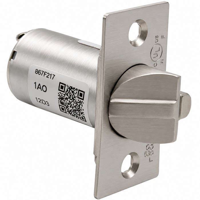 Corbin Russwin 3-3/4 Deadlocking Latch, Square Corner 1-1/8in Front, Mechanical Functions, 626/US26D Satin Chrome
