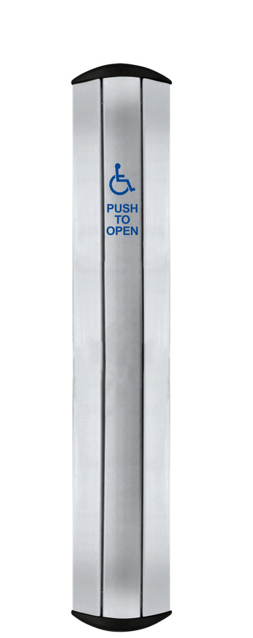 Camden CM-75 Series CM-7536SS 36" Stainless Steel Top Load Push Plate Switch