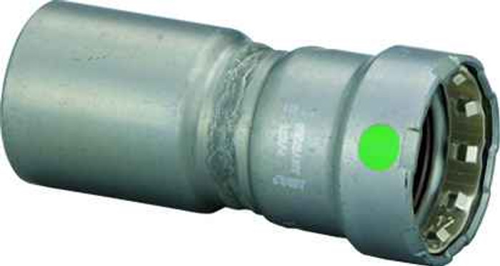 Viega 26035 MegaPress reducer Smart Connect technology Carbon steel, 2'' x 1''