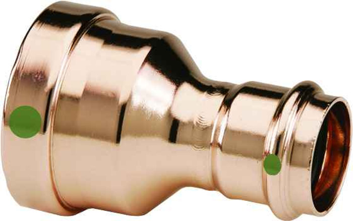 Viega 20705 ProPress reducer Smart Connect technology Copper, 3'' x 1-1/2'' Viega 20705 ProPress reducer Smart Connect technology Copper, 3'' x 1-1/2''