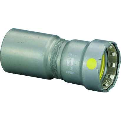 Viega 26036 MegaPressG reducer Smart Connect technology Carbon steel, 2'' x 1''