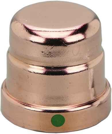 Viega 20843 ProPress cap Smart Connect technology Copper, 3''