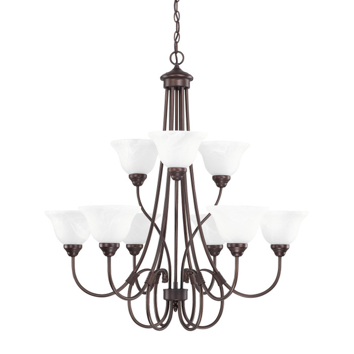 Capital Lighting CAP-3229 Hometown Traditional 9-Light Chandelier