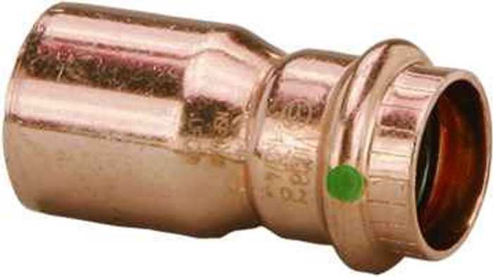 Viega 78112 ProPress reducer Smart Connect technology Copper, 2'' x 1'' Viega 78112 ProPress reducer Smart Connect technology Copper, 2'' x 1''