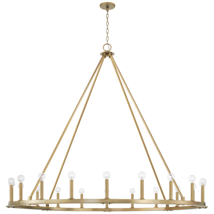 Capital Lighting CAP-4913 Pearson Urban / Industrial 20-Light Chandelier