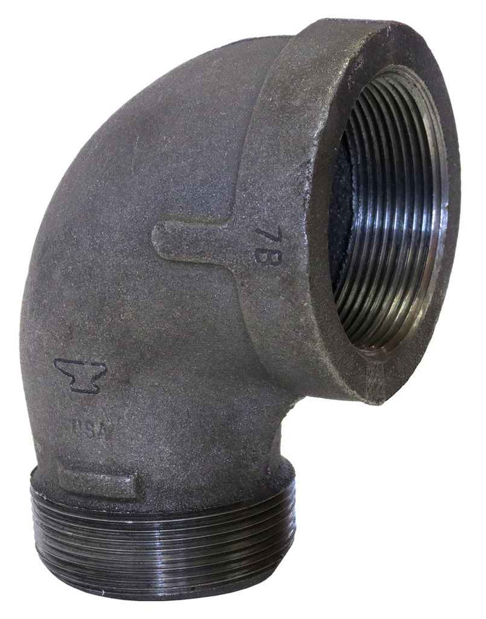 ASC Engineered Solutions 1 GALV MI 90 STR ELL