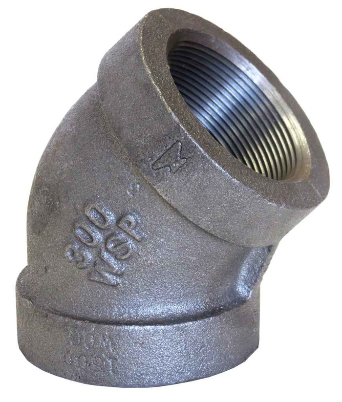 ASC Engineered Solutions 21/2 XH BLK MI 45 ELL