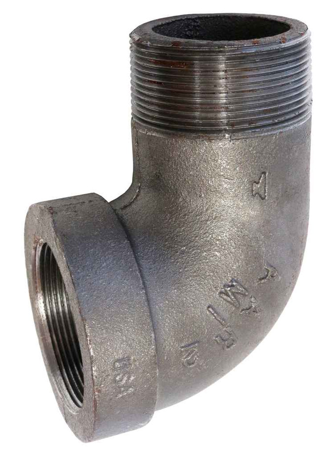 ASC Engineered Solutions 1 XH BLK MI 90 STR ELL ASC Engineered Solutions 1 XH BLK MI 90 STR ELL
