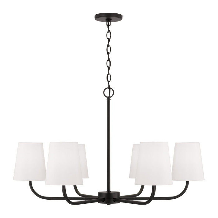 Capital Lighting CAP-449462 Brody Transitional 6-Light Chandelier