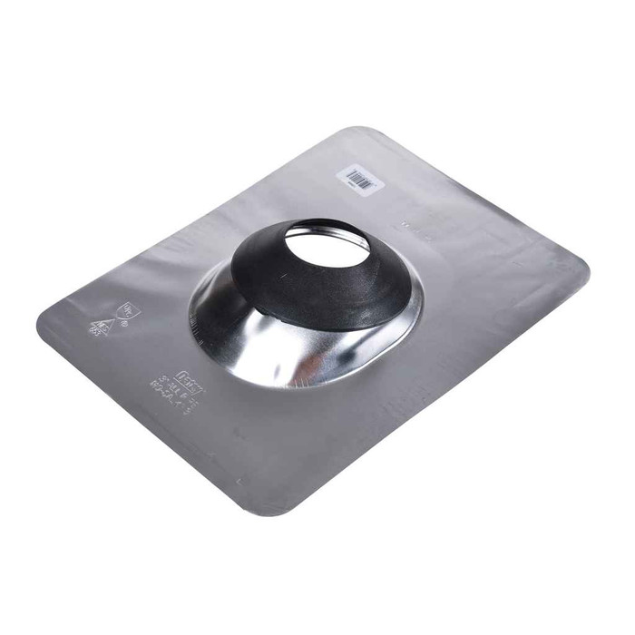 OATEY 12956 3 in. – 4 in. Aluminum All-Flash® No-Calk 12 in. x 15 in. Base Roof Flashing