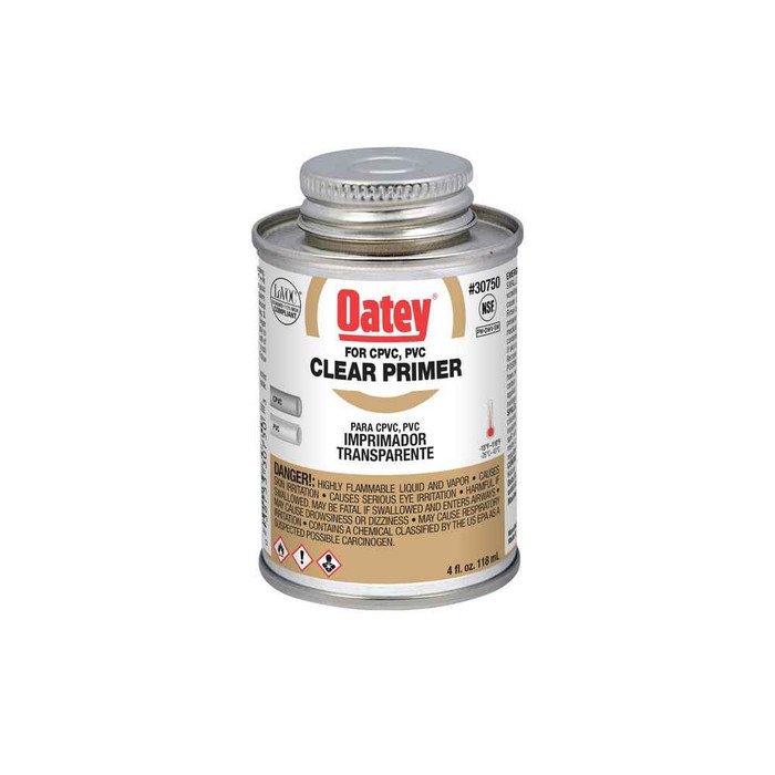 OATEY 30750 4 oz. Clear Primer