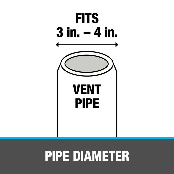 OATEY 12975 3 in. – 4 in. Aluminum All-Flash® No-Calk 18 in. x 18 in. Base Roof Flashing