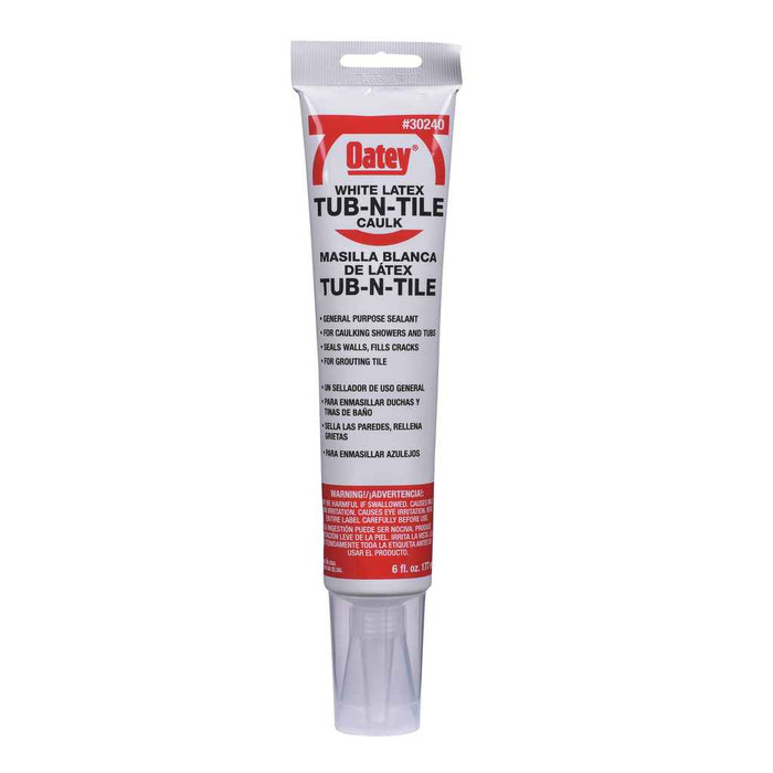 OATEY 30240 6 oz. Tub-N-Tile Caulk
