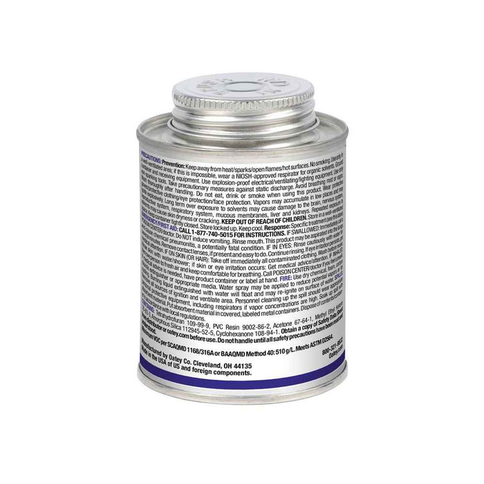 OATEY 32161 8 oz. PVC Blue Lava Hot Cement