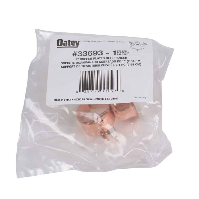 OATEY 33693 1" Copper Tube Size (CTS) Bell Hanger