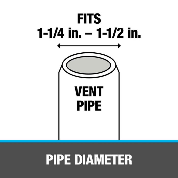 OATEY 14009 1.25" – 1.5" Flex-Flash™ 9" x 11" base